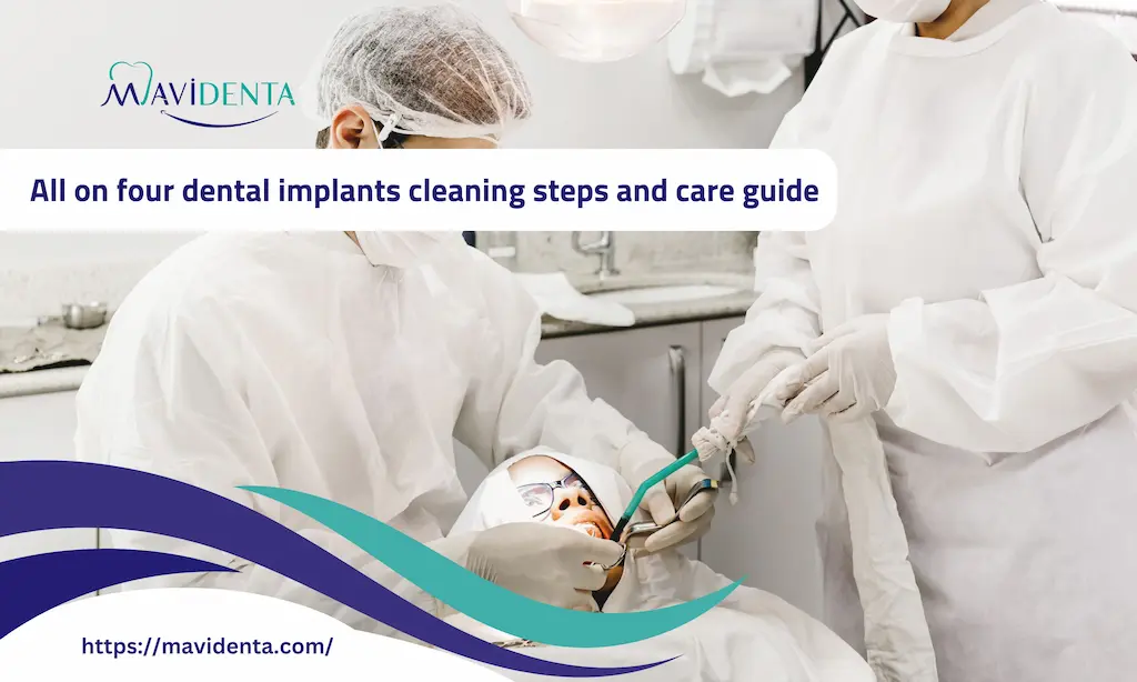 all on four dental implants cleaning
