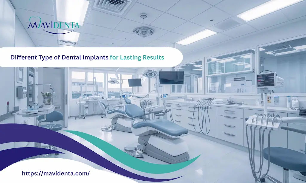 different type of dental implants