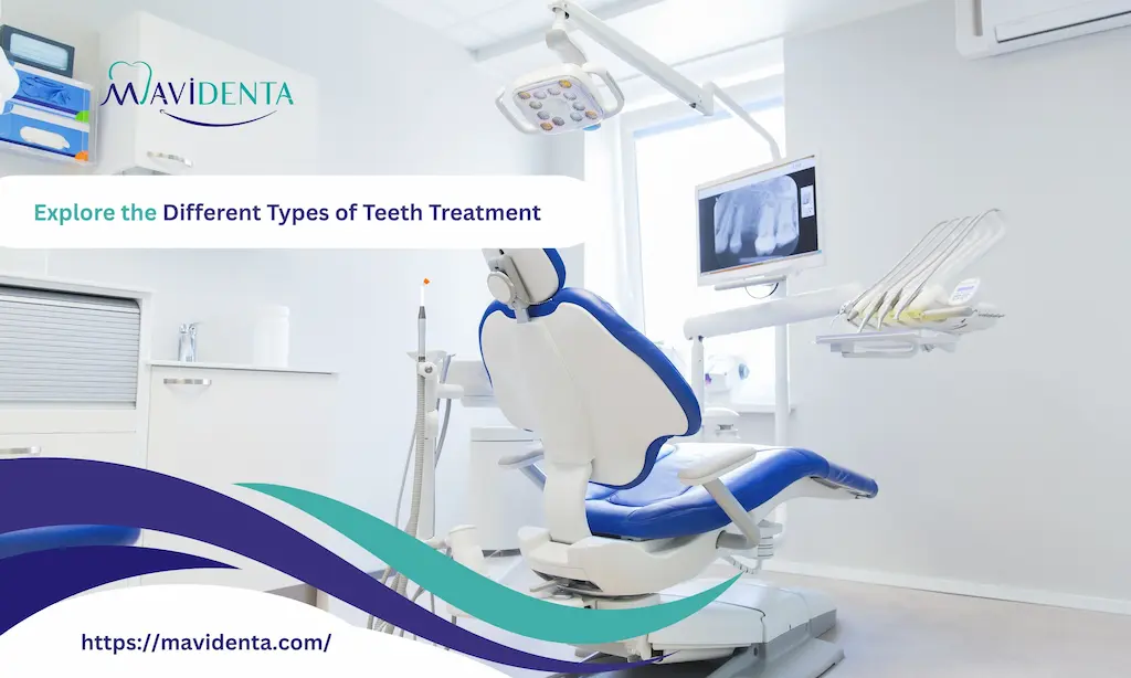 different types of teeth treatment