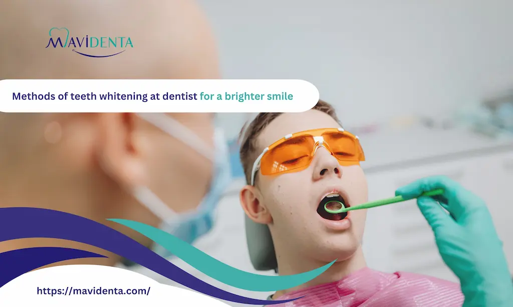 methods of teeth whitening at dentist