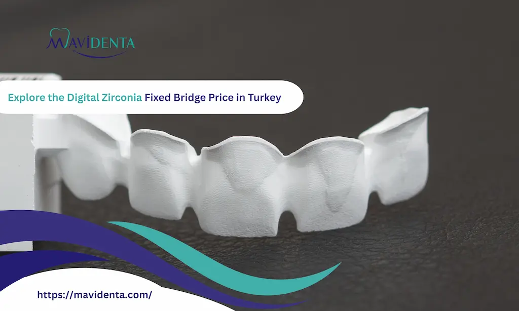 digital zirconia fixed bridge price