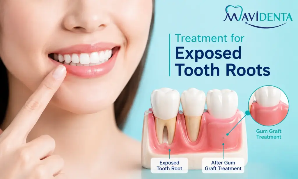 Treatment for Exposed Tooth Roots